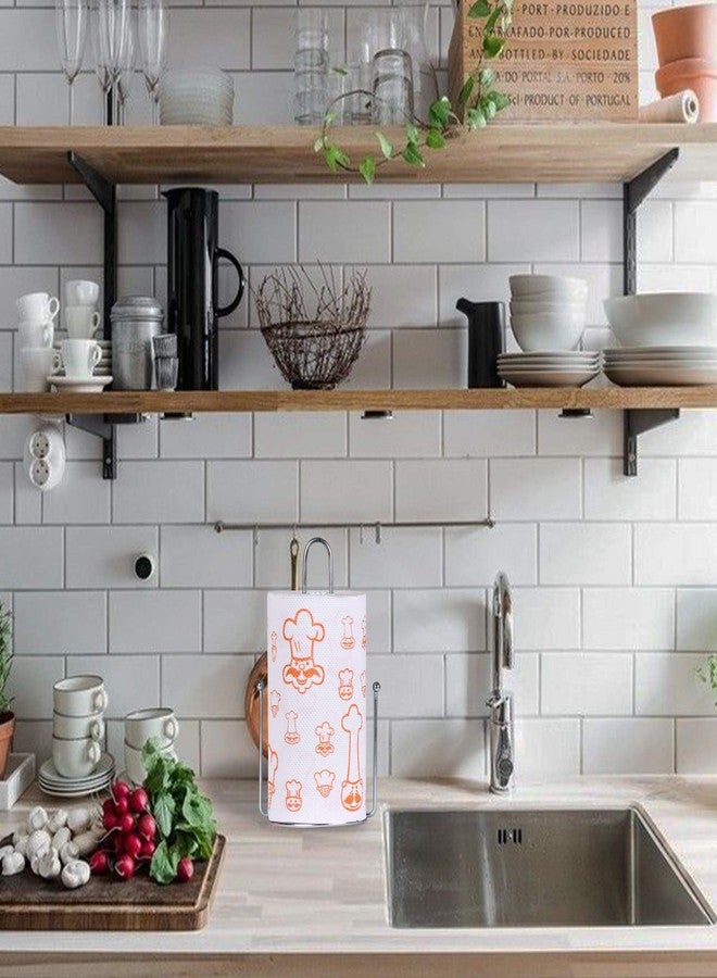 Beeta Kitchen Towel Paper Roll Stand- Kitchen Dispensor with Free Printed Roll 95 Pulls x 4 Ply ptd with Stand (Any Design)- 100% Natural Celluose Fiber - Image 5